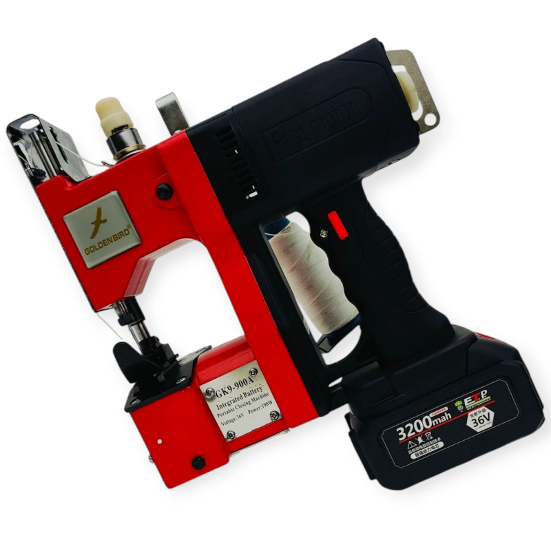 Міжкозашивочна машинка на акумуляторі з автоматичною обрізання нитки GK9-900A. 36w. 2600mah