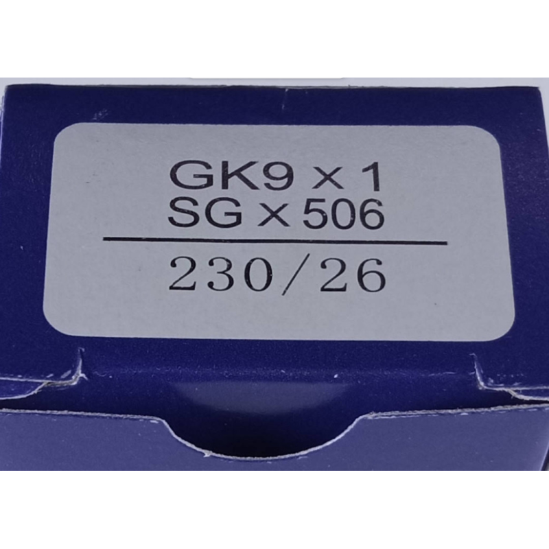 Голки Tiger 230/26 до мішкозашивних машинок Gk9